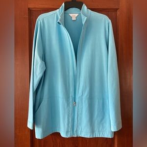 CJ Banks zip up jacket. New with out tags..